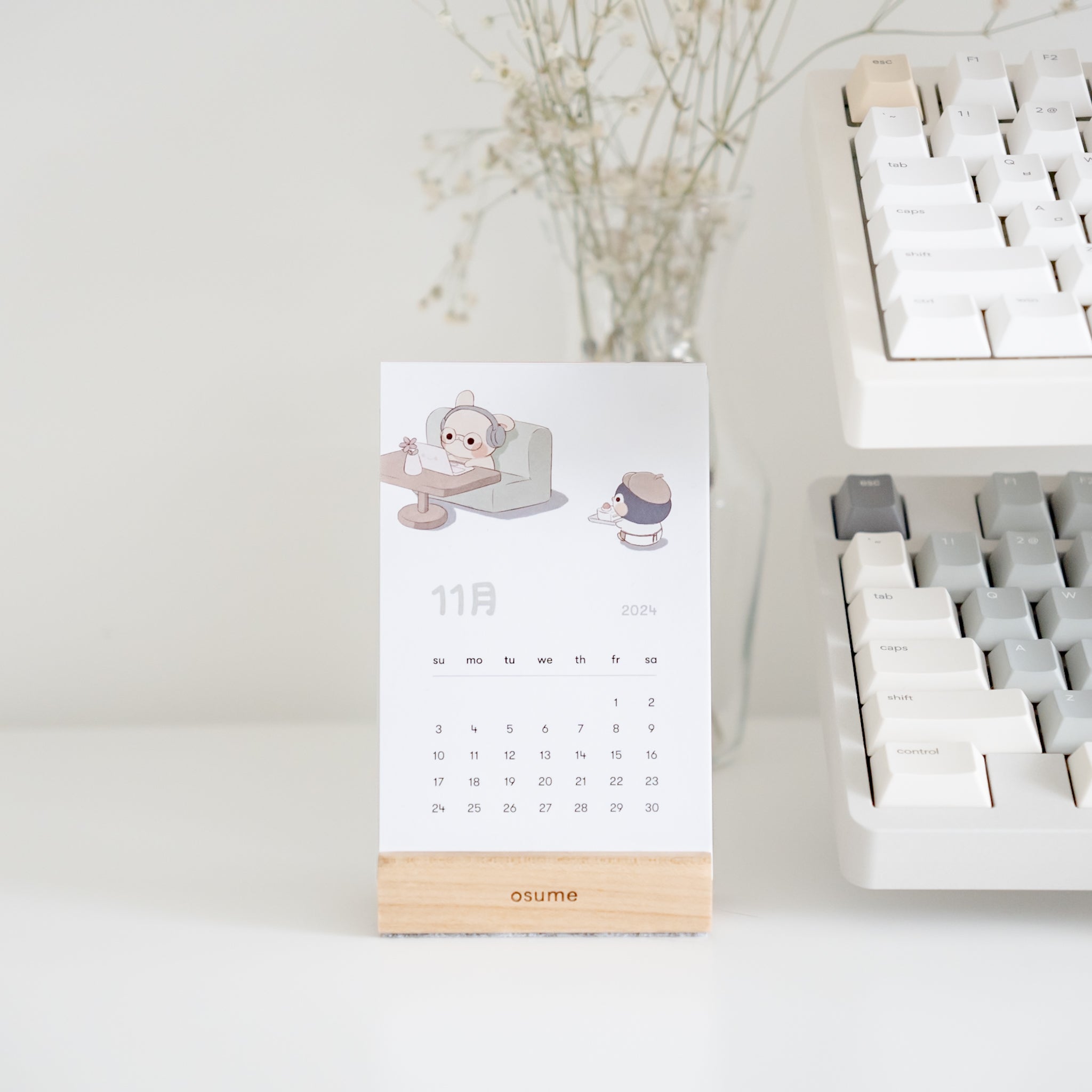 wooden calendar set promotion extended! – osume