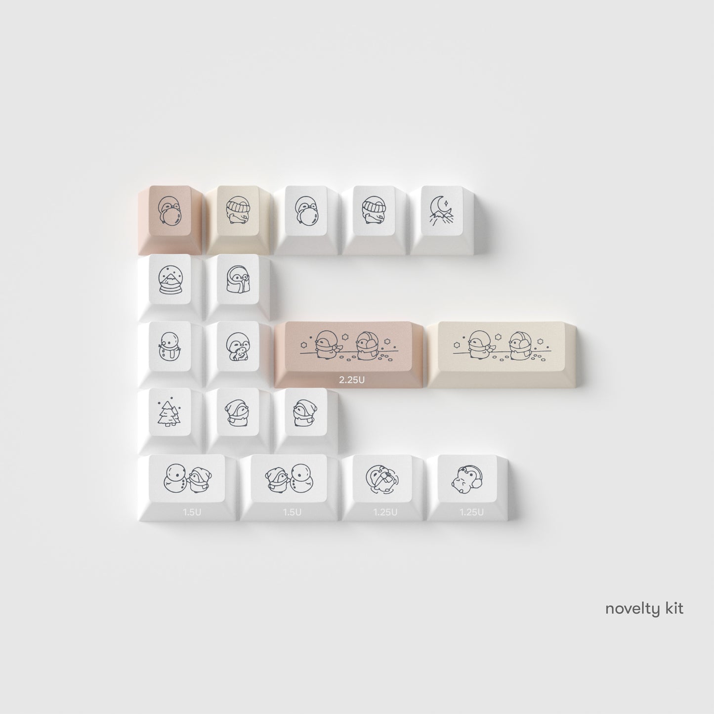 winterglow keycaps